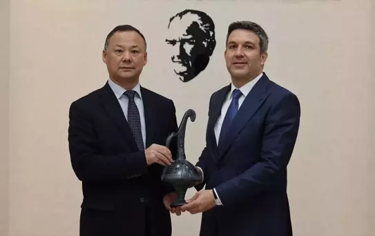Kırgız Büyükelçi Kapadokya'yı Ziyaret Etti