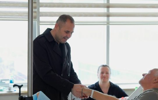 Başkan Bulut Hastane Ziyareti Gerçekleştirdi