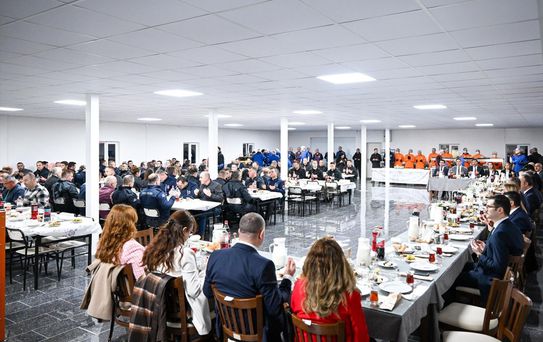 Kırklareli'de İftar Programı