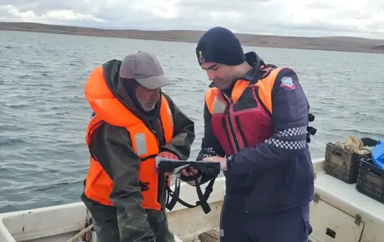 Hirfanlı Barajı'nda Balık Avcılığı Denetimi