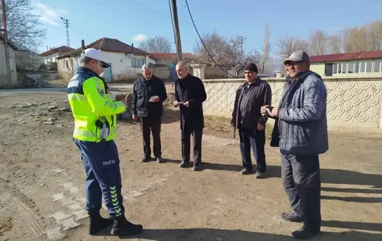 Kırşehir'de Jandarma Trafik Eğitimi