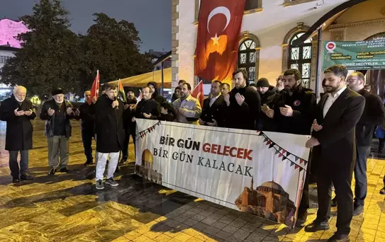 Kocaeli'de Mescid-i Aksa Protestosu