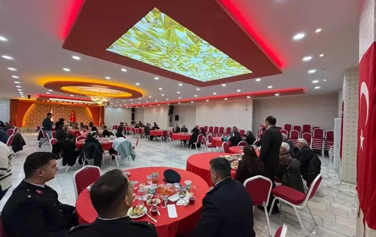 Korgun'da şehit yakınları ile gaziler iftarda buluştu