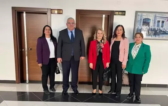 Prof. Dr. Fatoş Belgin Yıldırım'dan Kaymakam Güneş'e Ziyaret