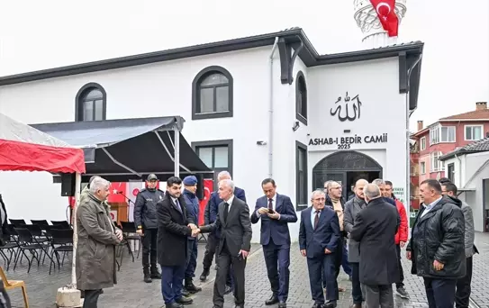Lüleburgaz'da Ashab-ı Bedir Cami Açıldı