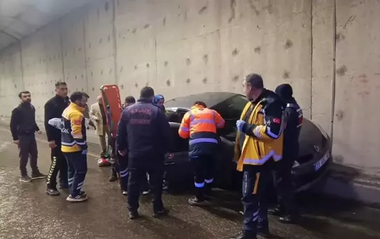 Malatya'da Tünel Kazası: 3 Yaralı