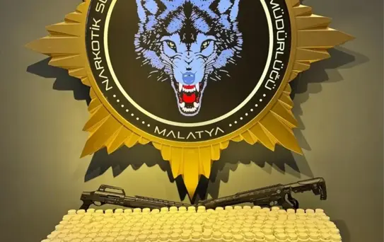 Malatya'da Uyuşturucu ve Silah Operasyonu