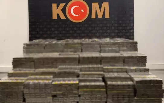 Mardin'de 7.750 Paket Kaçak Sigara Ele Geçirildi
