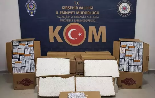 Kırşehir'de Kaçakçılık Operasyonu