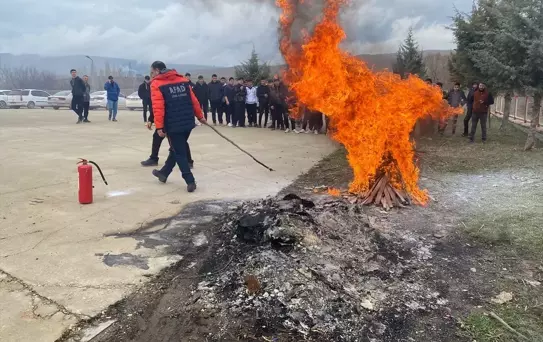 Mecitözü'nde Afet Farkındalığı Eğitimi