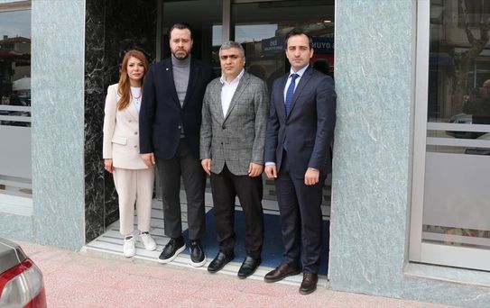 Kaymakam Karaaslan Esnafa ve Muhtarlara Ziyaret