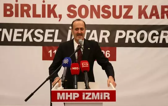 MHP Genel Sekreter Yardımcısı Osmanağaoğlu, partisinin İzmir'deki iftar programında konuştu Açıklaması