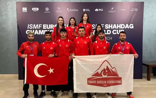 Türk Sporcular Dağ Kayağı Şampiyonasında Tarih Yazdı