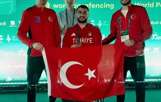 Hakan Akkaya'nın Gümüş Madalyası