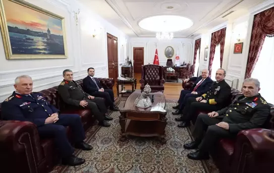 Bakan Güler'den Adalet Bakanı'na Ziyaret