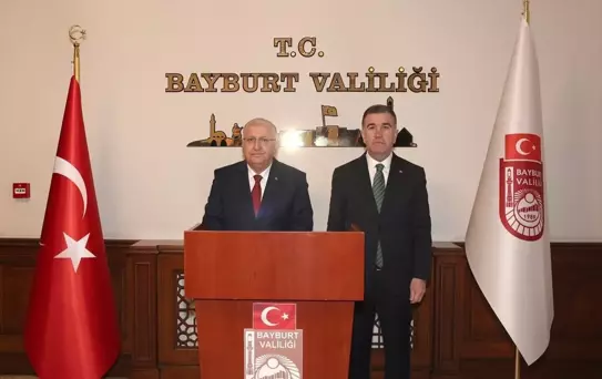 Bakan Güler Bayburt'ta Törenlere Katıldı