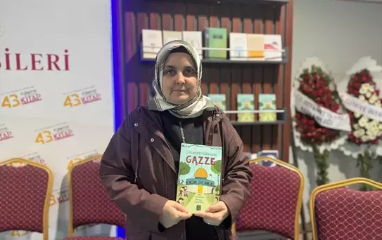 Minik yazarlar Gazze'deki çocukların hayatlarını hikaye olarak kaleme aldı
