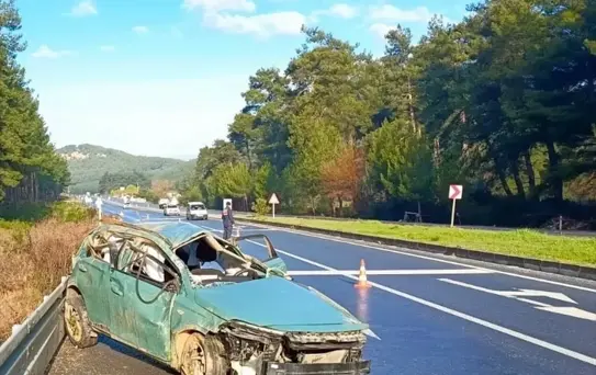Yatağan'da Trafik Kazası: 1 Ölü, 1 Yaralı