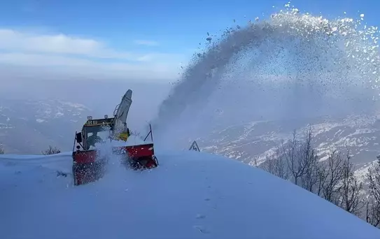 Muş'ta Kapalı Yollar Açıldı
