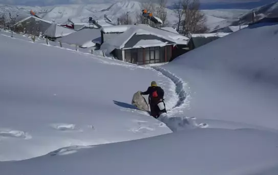Muş'ta Kış Zorlukları Artıyor