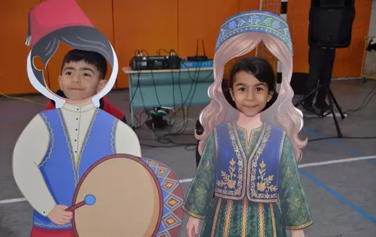 Muş'ta öğrencilerin 'Maarifin Kalbinde Ramazan' coşkusu