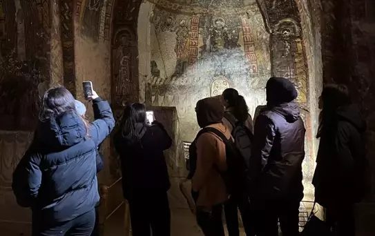 NEVÜ'den Ihlara Vadisi'nde Doğa Yürüyüşü
