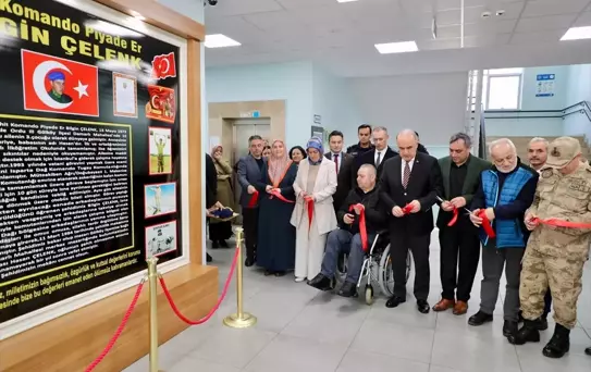 Ordulu şehit Bilgin Çelenk'in ismi okulda yaşatılacak