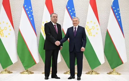Özbekistan ve Tacikistan İşbirliği Toplantısı