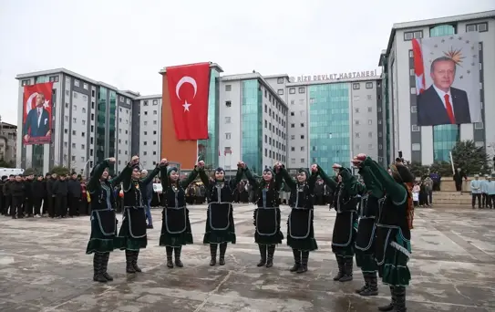 Rize'nin düşman işgalinden kurtuluşunun 108'inci yıl dönümü kutlandı