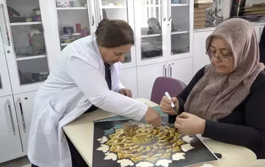 Remziye Yıldırım: Kadınlara Rölyef Sanatı Eğitimi