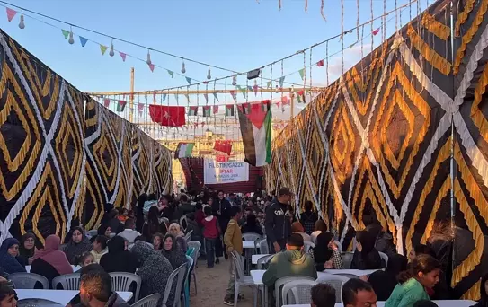 Gazze'de İftar Organizasyonu