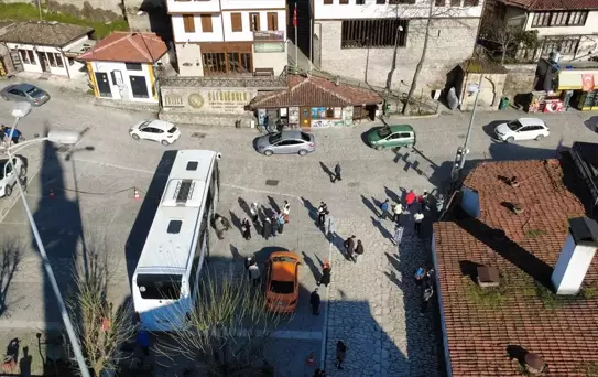 Safranbolu'da Hafta Sonu Turist Yoğunluğu