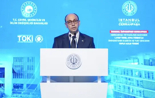 Sağlık Bakanı Memişoğlu, İstanbul Üniversitesi-Cerrahpaşa'da temel atma ve toplu açılış törenine katıldı Açıklaması