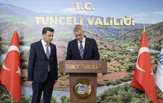 Bakan Memişoğlu Tunceli'yi Ziyaret Etti