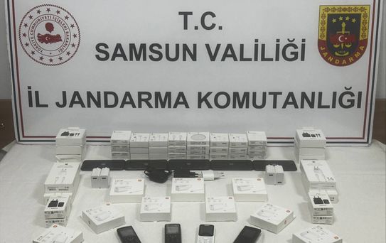 Samsun'da Gümrük Kaçağı Elektronik Ürünler Ele Geçirildi