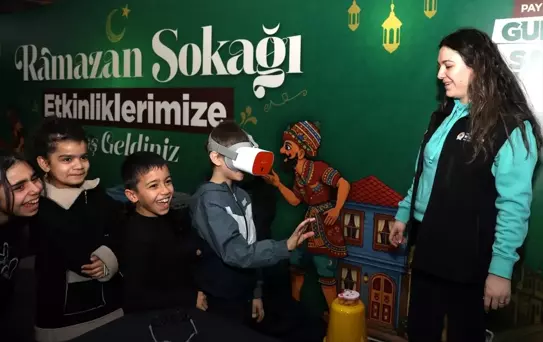 Samsun'da Ramazan Sokağı'nda Bilim Atölyeleri
