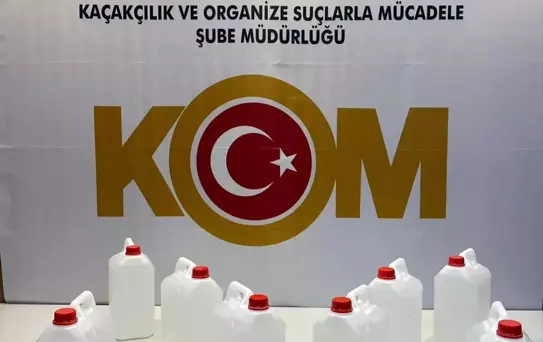 Samsun'da Sahte İçki Operasyonu