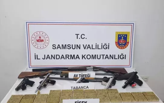 Samsun'da Havaya Ateş Eden 2 Şüpheli Yakalandı - sondakika.com