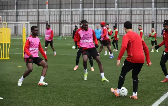 Samsunspor Shkendija Maçına Hazır