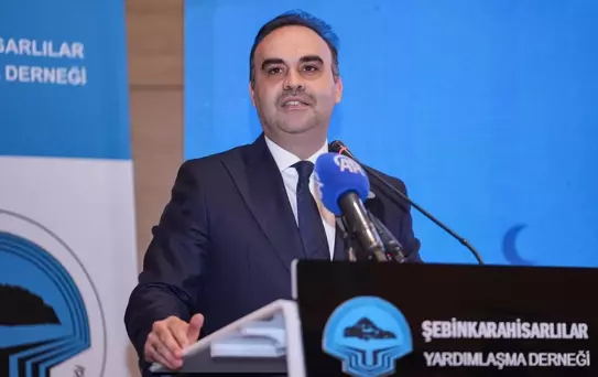 Sanayi ve Teknoloji Bakanı Kacır, Şebinkarahisarlılar Yardımlaşma Derneği'nin iftar programında konuştu Açıklaması