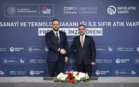 Sanayi ve Teknoloji Bakanlığı ile Sıfır Atık Vakfı arasında işbirliği protokolü imzalandı