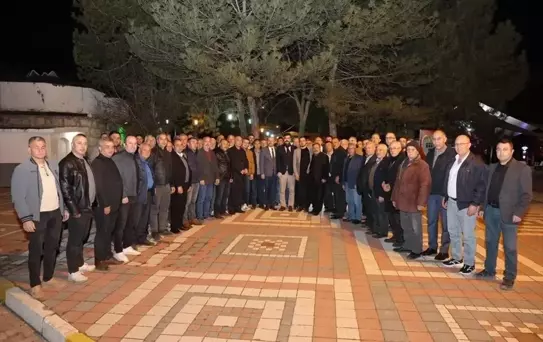 Muhtarlar İftarda Bir Araya Geldi