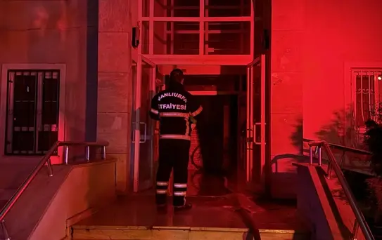 Şanlıurfa'da Elektrik Panosunda Yangın