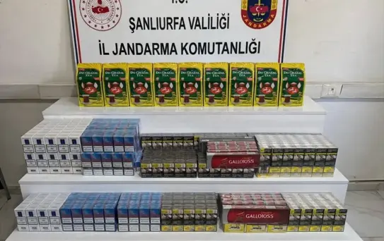 Şanlıurfa'da Gümrük Kaçakçılığı Operasyonu