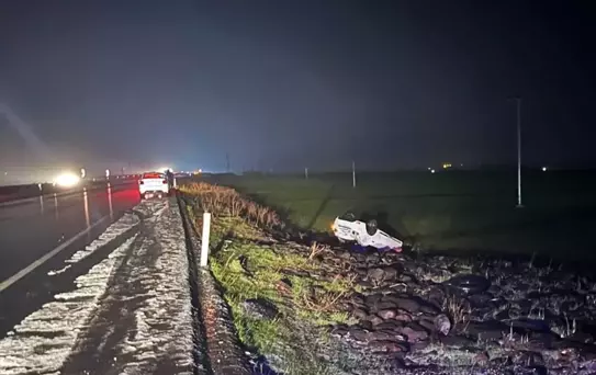 Siverek'te Otomobil Devrildi: 6 Yaralı