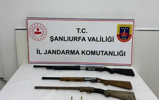 Şanlıurfa'da Silah Kaçakçılığına Operasyon