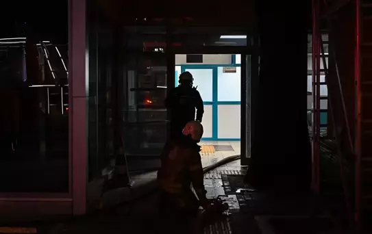Sarıyer'de hastanede çıkan yangın söndürüldü
