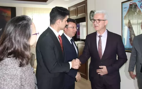 Serik'te Ramazan Bayramı Bayramlaşma Töreni