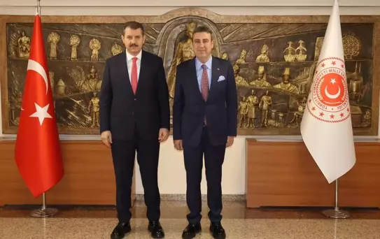 SESOB Başkanı Ayhan'ı Ziyaret Etti