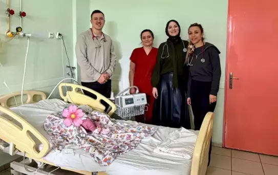 Seydişehir'de Çocuklar için Solunum Destek Cihazı